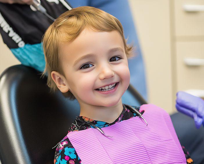 Рекомендуем показывать ребёнка стоматологу: