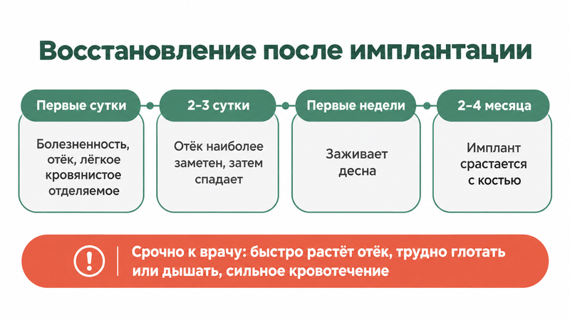 Сколько времени занимает восстановление после операции
